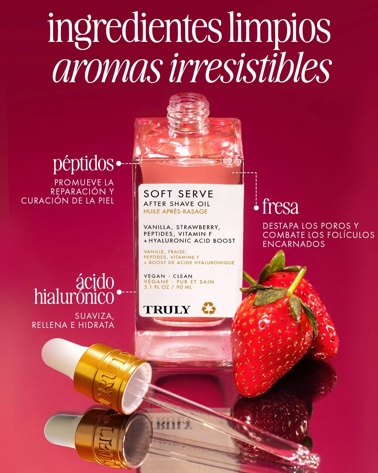 ACEITE TRULY - Aclara y unifica el tono de la piel