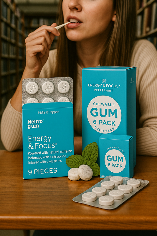 NEUROGUM: ENERGY & FOCUS Caffeine Nootropics